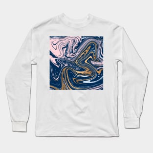 Effect dark marble 05 Long Sleeve T-Shirt